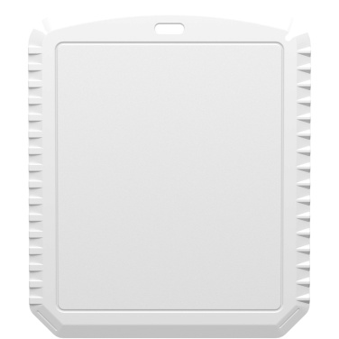 Logo trade promotional giveaway photo of: Thrym rectangular recycled plastic ice scraper